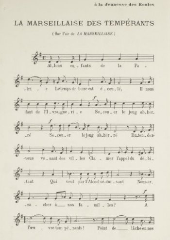 La Marseillaise des tempérants